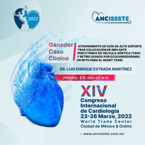 Ganador Caso Clínico 1 XIV Congreso Internacional ANCISSSTE 2022