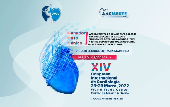 Ganador Caso Clínico 1 XIV Congreso Internacional ANCISSSTE 2022