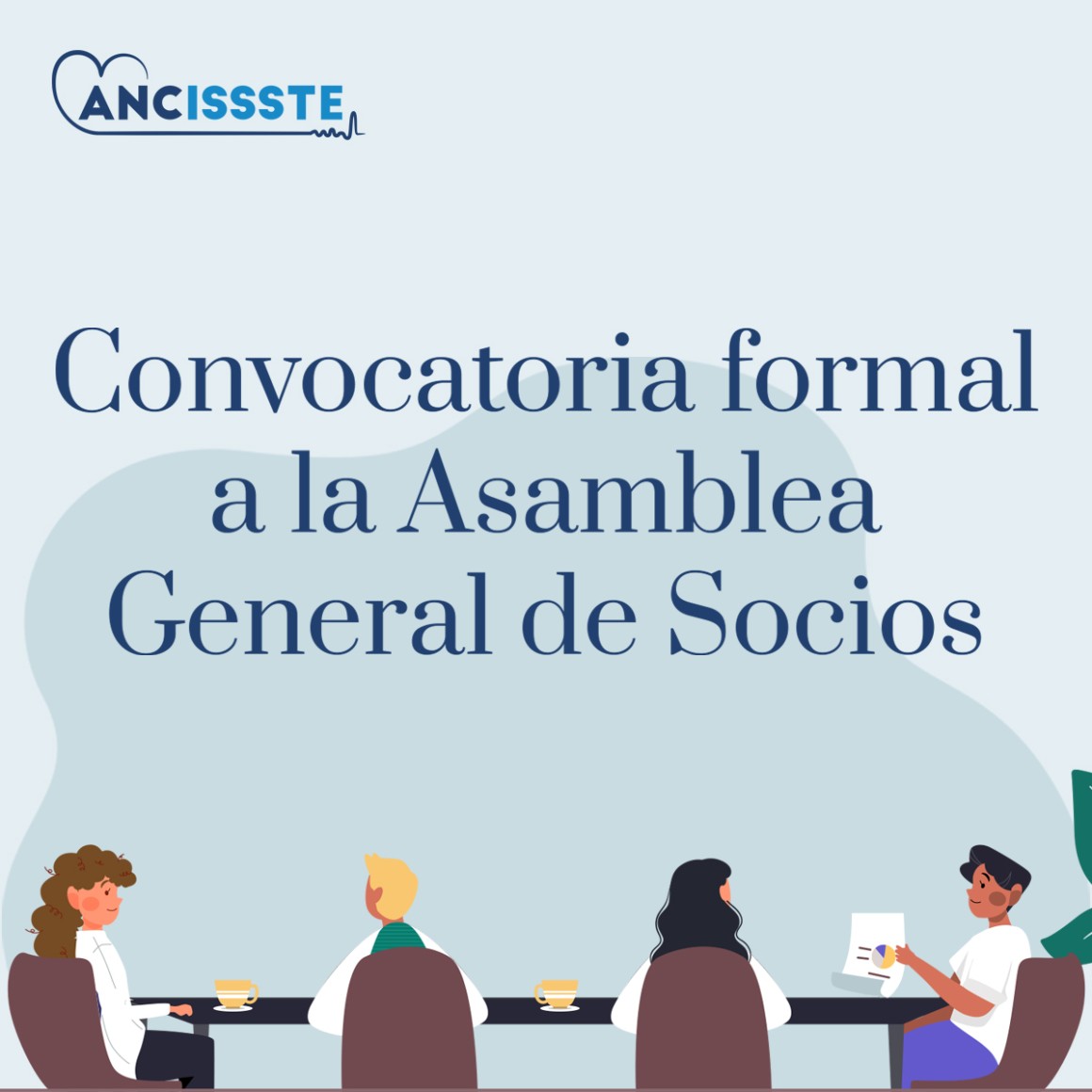 Convocatoria formal a la Asamblea General de Socios